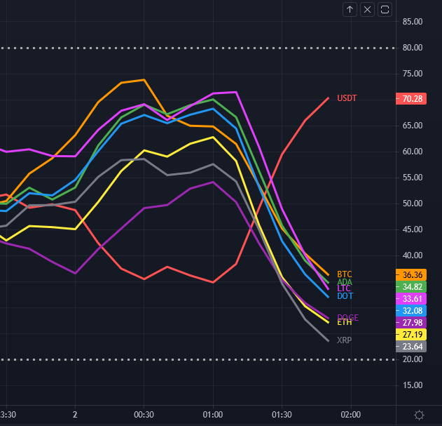 cryptocurrency market relative strength index