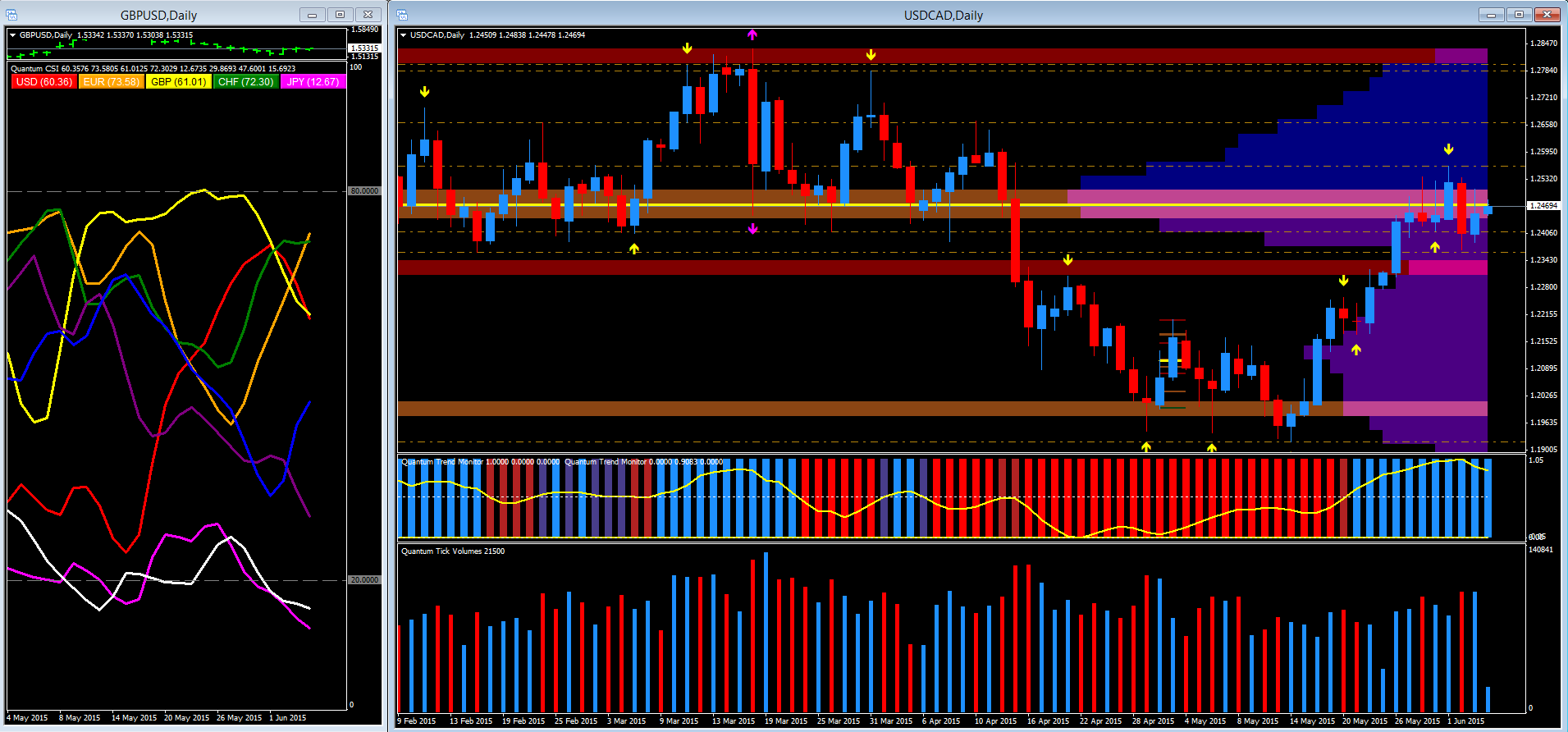 USD/CAD now testing key VPOC level – Quantum Trading